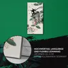 Leinwand Wanduhr Wandkunst Uhr 30x60 Malerei Asiatische Produktbild-Vorschau 5