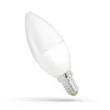 10 x LED Leuchtmittel Kerze 6W = 45W E14 matt warmweiß Produktbild-Vorschau 2