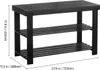 SucceBuy panca portascarpe in bambù (703 x 288 x 451 mm), Anteprima dell’immagine prodotto 8