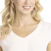 Swarovski Dextera Kreolen, Rosa, Roségold-Legierungsschicht Produktbild-Vorschau 5