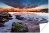 MuchoWow® Poster Felsen - Wasser - Natur 180x120 cm - Produktbild-Vorschau 1