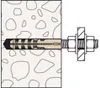 Fischer M 12 S, Spreizdübel, Autoklaven-Porenbeton, Produktbild-Vorschau 14