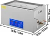 VEVOR JPS-80A Ultrazvuková čistička 22L Čistička Náhľad obrázku produktu 8