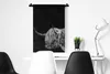 MuchoWow® Wandteppich Wandbehang Robuster schottischer Produktbild-Vorschau 4