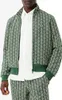 Polo Del Marchio Lacoste Del Modello Sweatshirt Verde Anteprima dell’immagine prodotto 1