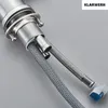 FELIX| Premium Edelstahl ausziehbare Küchenarmatur Silber Produktbild-Vorschau 7