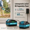 Akku Laubbläser 850W Brushless 180 km/h 800 m³/h mit Produktbild-Vorschau 4