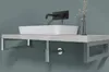 doporro Waschtischplatte Waschbeckenauflage 45x120cm Produktbild-Vorschau 3