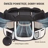 IvoQ Składany kojec dla szczeniąt z dachem – 114 x 114 x 58 Podgląd zdjęcia produktu 3