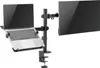 Toboli supporto 2in1 per monitor e laptop Supporto per Anteprima dell’immagine prodotto 9