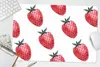MuchoWow® Schreibtischunterlage Erdbeere - Muster - Produktbild-Vorschau 5