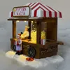 e4fun Vánoční vesnice s popcornem, stojan s LED osvětlením, Náhled obrázku produktu 9