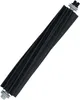 A black rubber roller brush with gray end caps, isolated on a white background. Produktbild-Vorschau