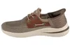 Skechers Slip-Ins: Delson 3.0  Sportief - Taupe - Maat 46 Voir les images du produit 9