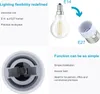 Intirilife E27 auf E14 Lampensockel Adapter in WEISS – 4x Produktbild-Vorschau 3
