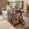 Petite table d'appoint avec 2 étagères, table basse avec Voir les images du produit 8