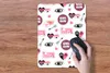 MuchoWow® Mauspad Mousepad Mädchen - Rosa - Herzen - Design Produktbild-Vorschau 3