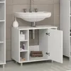 Vicco Waschbeckenunterschrank Fynn, 60 x 54 cm, Weiß Produktbild-Vorschau 5