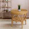 KRINES HOME Rattan-Tisch / Beistelltisch Rund / Couchtisch Produktbild-Vorschau 2