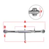 Dritter Punkt für Traktor 350-490 mm M30x3,5 Kat. 1 Produktbild-Vorschau 2