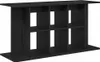 vidaXL Supporto per acquario in rovere nero 120 x 40 x 60 Anteprima dell’immagine prodotto 1