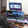 Držák monitoru pro 2 monitory, umístěné nad sebou, výškově Náhled obrázku produktu 7