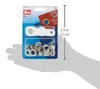 Prym 15413700, Zapięcie na nit, Metal, Srebrny, Srebrny, Podgląd zdjęcia produktu 3