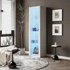 Sweiko Weiße Hochglanz-Vitrine mit LED-Beleuchtung, 3 Produktbild-Vorschau 6