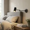 Applique Alpinaluz HALLE nera con braccio orientabile, Anteprima dell’immagine prodotto 4