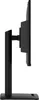 Side view of a black computer monitor on a stand. Produktbild-Vorschau