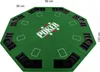 GamesPlanet® Skládací pokerová podložka, zelená Náhled obrázku produktu 5