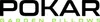 The image displays the brand name "POKAR" in large black letters and the tagline "GARDEN PILLOWS" in smaller green letters. Produktbild-Vorschau