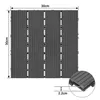 YZNAHRE WPC Terrassendielen 30x30cm Balkon Boden Produktbild-Vorschau 2