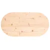 vidaXL Tischplatte 60x30x2,5 cm Massivholz Kiefer Oval Produktbild-Vorschau 10