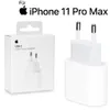 A product shot of an Apple 20W USB-C power adapter and its packaging. Produktbild-Vorschau