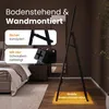 Dalsys Infrarot Spiegelheizung 160x40cm 800W mit schwarzem Produktbild-Vorschau 5