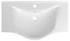 Aqualine ZARA 80 Keramik-Waschtisch 79,5x46cm, weiß Produktbild-Vorschau 11
