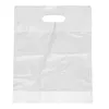 Griffloch-Tragetaschen, HDPE 50 cm x 45 cm x 8 cm weiss Produktbild-Vorschau 1