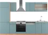 Küchenzeile Vicco R-Line Blau-Grau/Goldkraft Eiche 300 cm , Produktbild-Vorschau 1