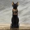 Hockende ägyptische Katzen Göttin Bastet 13,5cm Produktbild-Vorschau 6