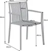riess-ambiente In- und Outdoor Stuhl STUDIO ITALIA salbei Produktbild-Vorschau 7