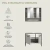 Bagno Badmöbelset 2 Teile hellgrau, cremefarben. Produktbild-Vorschau 13
