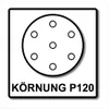 Festool STF D150/16 Disco abrasivo 150 mm P120 GR/100 Anteprima dell’immagine prodotto 4