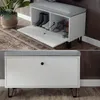Lavice na boty Vicco Siri Bílá 80 x 46 cm, Model 51839 Náhled obrázku produktu 5