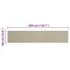 vidaXL Tappeto da cucina lavabile a foglie 60x300 cm in Anteprima dell’immagine prodotto 4