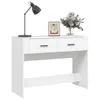 vidaXL Konzolový stolek bílý 100x39x75 cm Dřevěné Náhled obrázku produktu 3