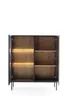 Vitrine Callagher 104 cm - Vitrinenschrank mit Produktbild-Vorschau 6
