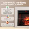 KAMINIO cheminée électrique LUCA - cheminée électrique Voir les images du produit 3