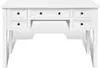 vidaXL Bureau blanc avec 5 tiroirs Voir les images du produit 7