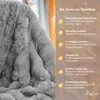 Deko Wohnzimmer Decke Kuscheldecke Tagesdecke Sofadecke Produktbild-Vorschau 6